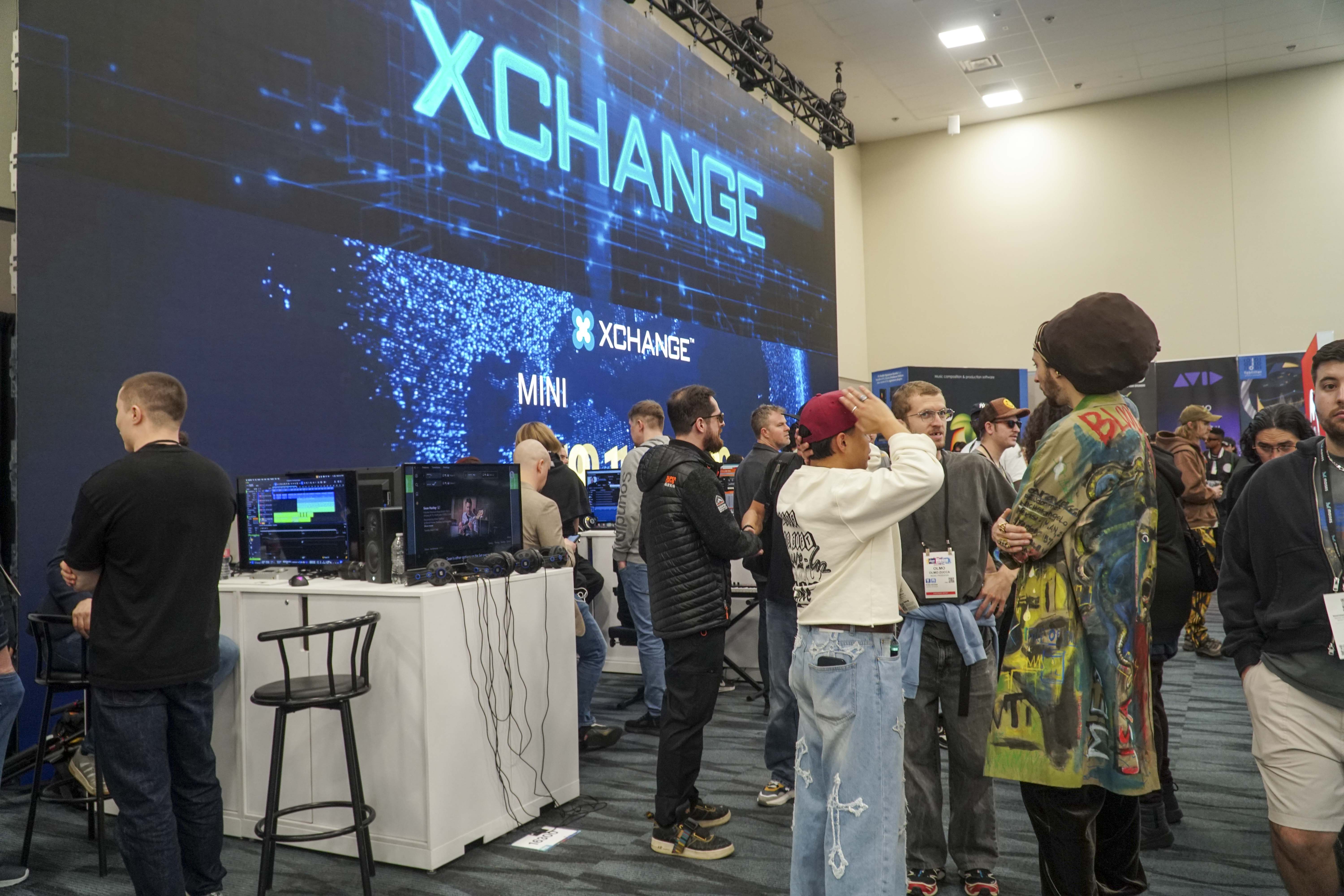 XCHANGE display at NAMM 2026