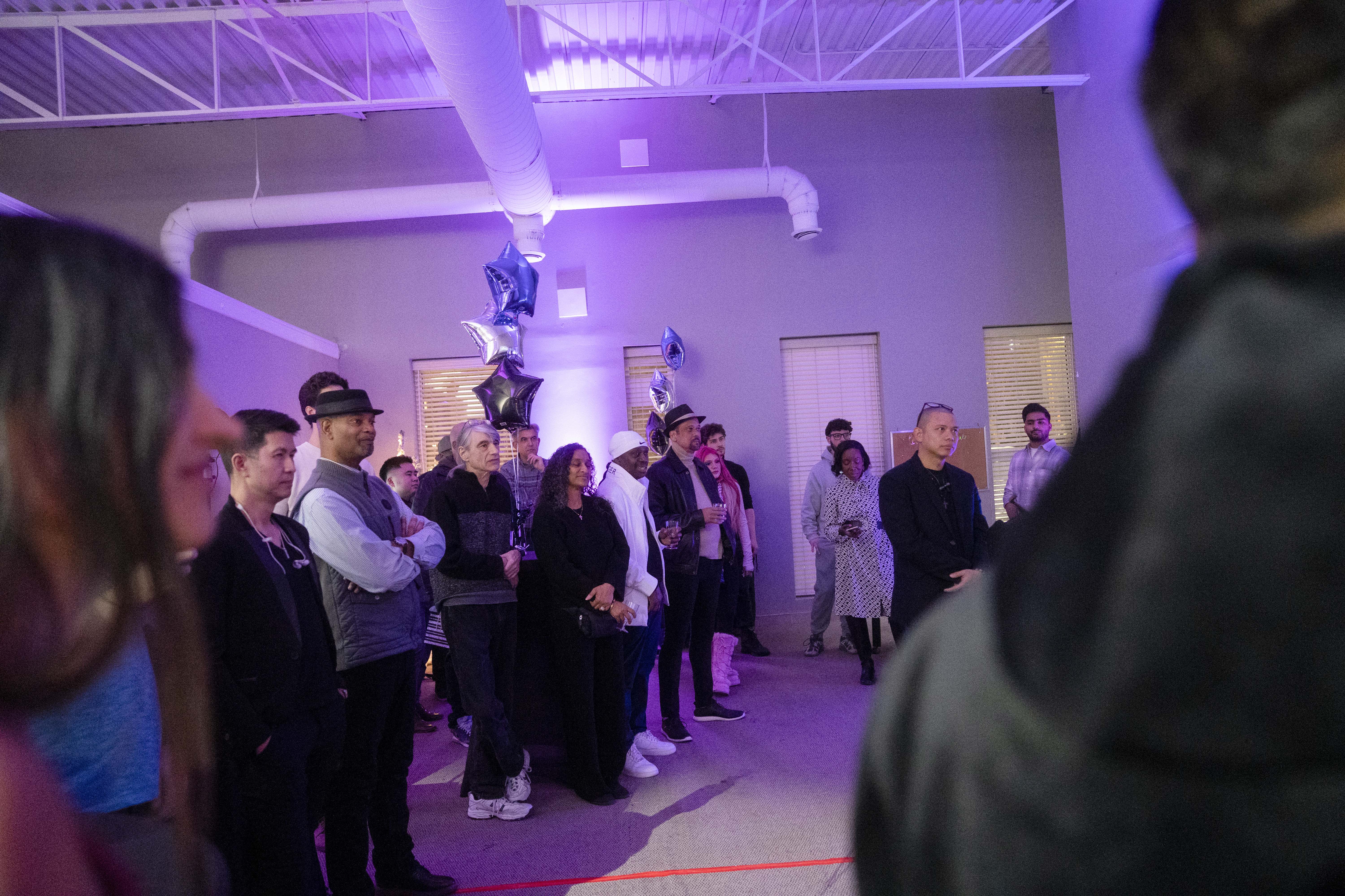Wide view of the Avid Spotlight & Networking Event