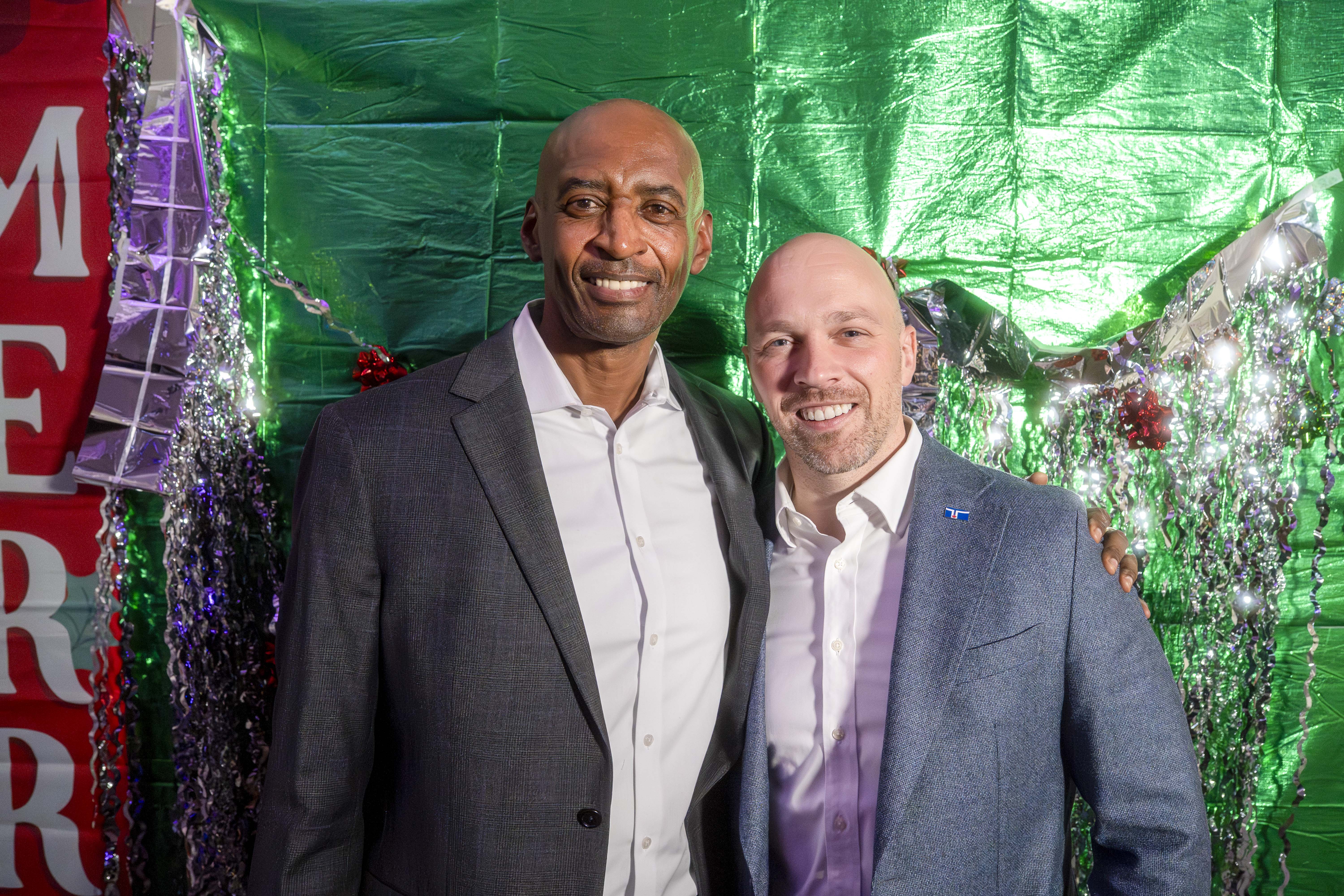 Ray Williams with Brad Bradford, Toronto City Councillor, at the Avid Spotlight & Networking Event