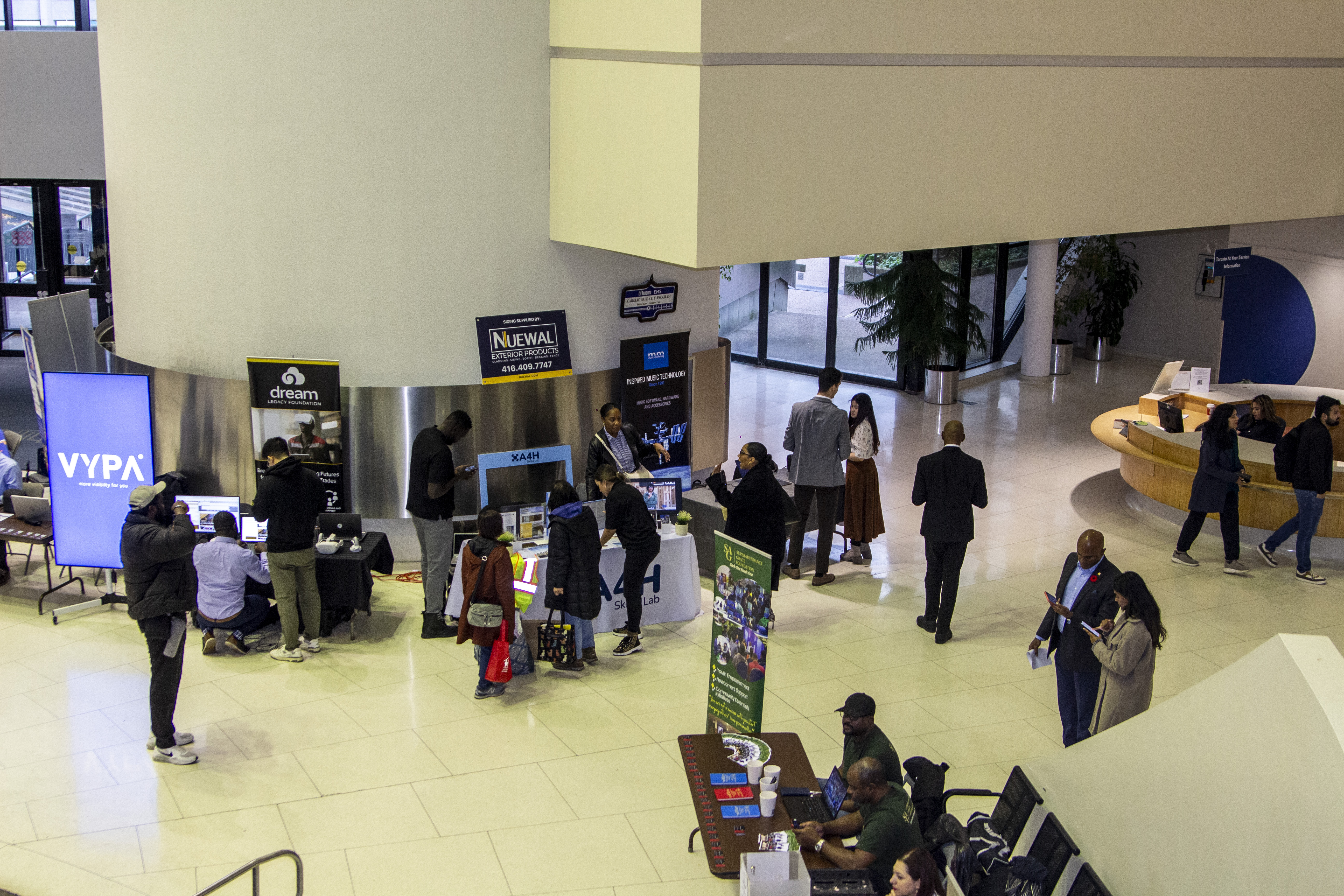 Music Marketing Inc. booth at Ontario Skilled Trades Week 2025